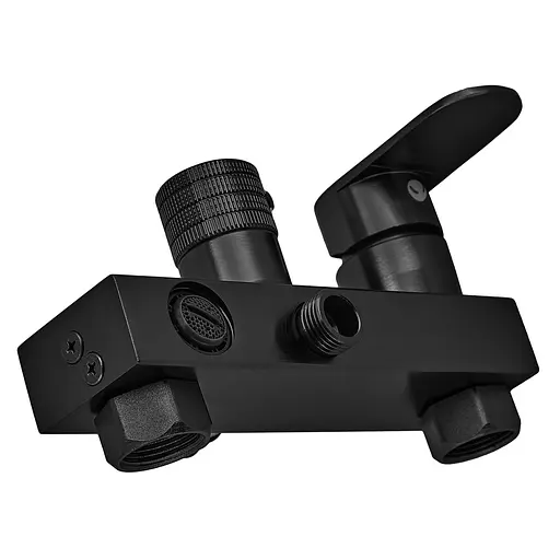 Душова система з алюмінію Armata BCD-009-J Black 3 режими CH6557, Чорний матовий - фото 5