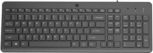 Клавіатура HP 150 USB Black (664R5AA) - фото 3