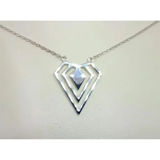 Срібне кольє Qvaliz. 908-00856 46 - фото 2