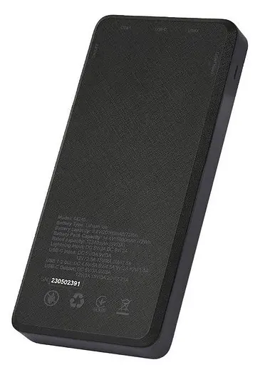 Зовнішній акумулятор brevia 20000 mAh 45 W з дисплеєм LCD - УМБ павер банк - фото 2