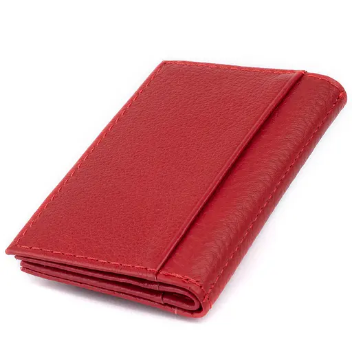 Женский кожаный кошелек-визитница ST Leather 10х6.5х1 см acs0015962 - фото 2