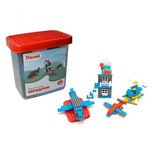 Конструктор Doloni Toys Аеродром (013888/33) 142 деталі