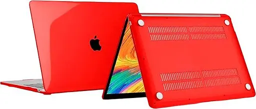 Пластиковая накладка (верх и низ) Hardshell Case для Apple MacBook Air 15.3'' M2 A2941 2023 Crystal Red [98195] - фото 3