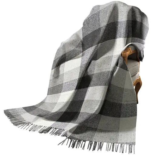 Плед Love You 170x210 см сіро-чорний (4714) - фото 1