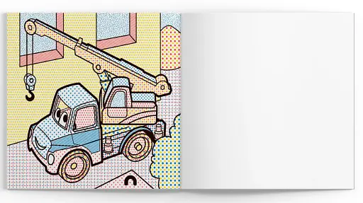 Водяні розмальовки. Будівельна техніка - фото 4