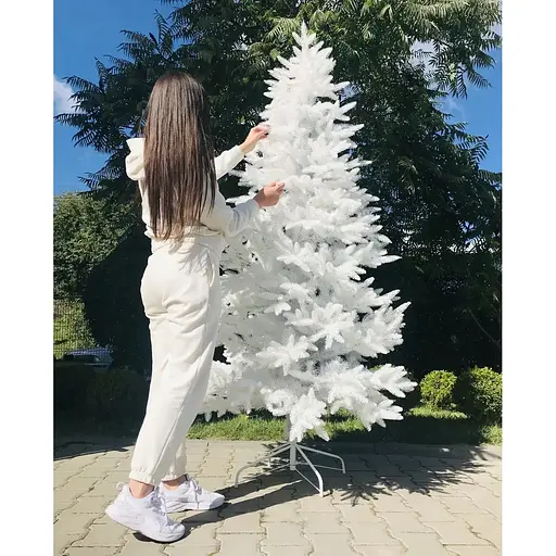 Елка Hvoya Classic Mix 220 см литая белая - фото 3