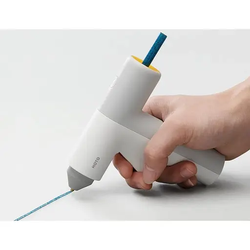 Клейовий пістолет Hoto Lithium Battery Glue Gun White QWRJQ001 (73683) - фото 6
