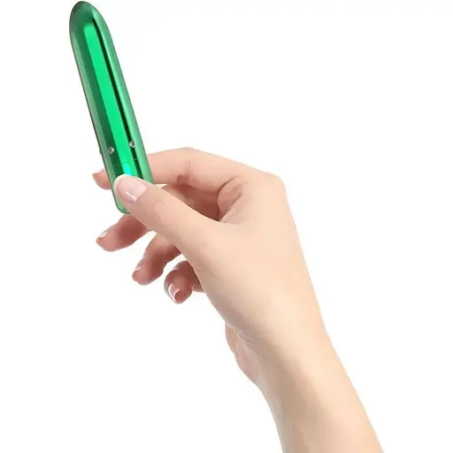 Виброкуля PowerBullet Pretty Point Rechargeable Bullet Teal бирюзовый перезаряжаемый - фото 5