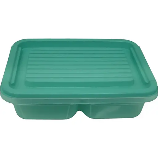 Контейнер для хранения пищевых продуктов Ardesto Fresh двухсекционный 2х250 мл зеленый (AR1302G)