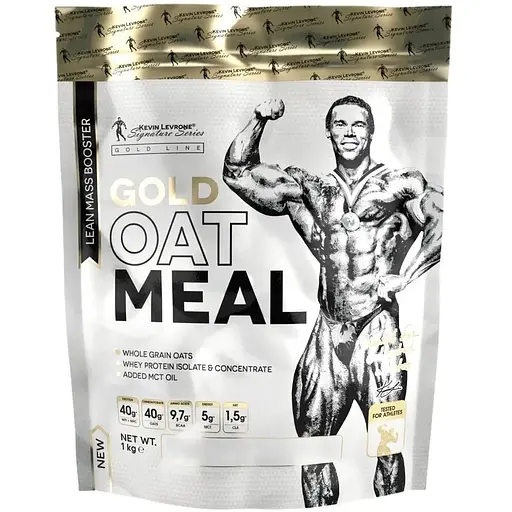 Гейнер Kevin Levrone Gold Line Gold Oat Meal, 1 кг - Полуниця