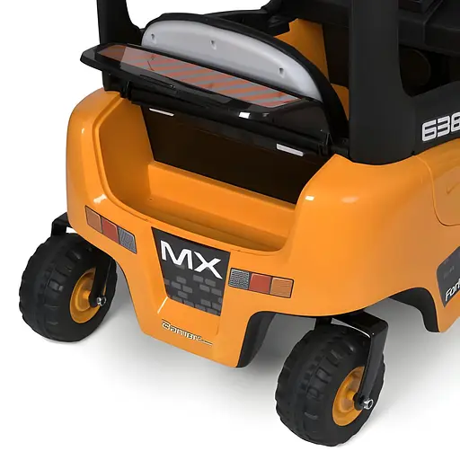 Електромобіль дитячий Bambi Навантажувач M 5989BLR-6 з пультом керування та двома 35W моторами жовтий - фото 4