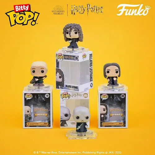 Набор фигурок Funko Bitty Pop Битти поп Voldemort 4 Pack Harry Potter Гарри Поттер 3 см BP V4P HP - фото 4
