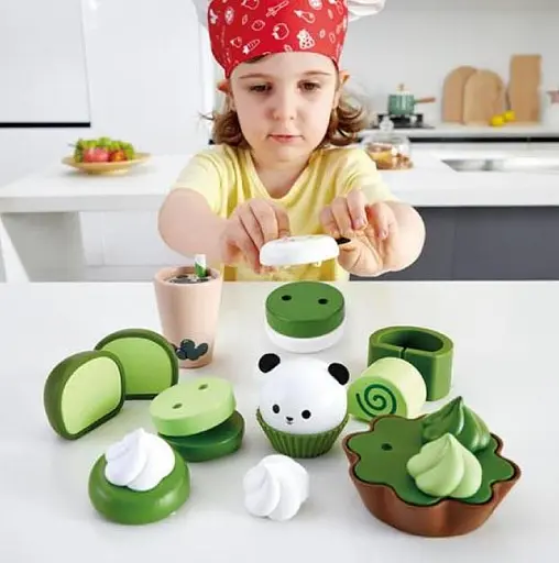 Игрушечные десерты Hape E3195 Игрушка - Десерт из зеленого чая - фото 5
