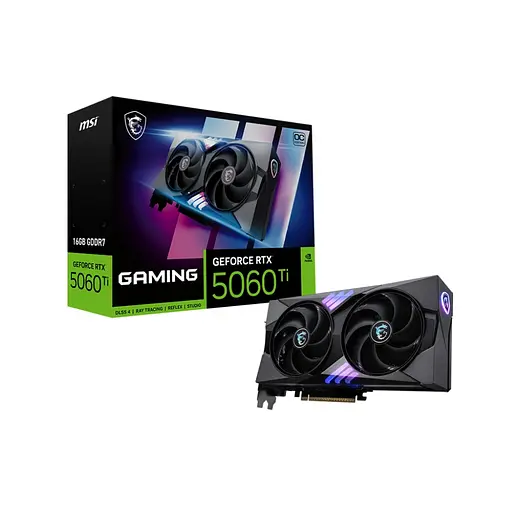 Відеокарта MSI GeForce RTX5060Ti 16Gb GAMING OC (RTX 5060 Ti 16G GAMING OC) - фото 5
