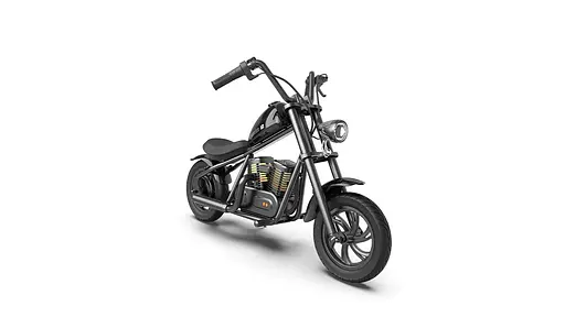 Дитячий електромотоцикл Hyper Gogo Cruiser 12 Plus 24 В, Black (785034006869) - фото 3