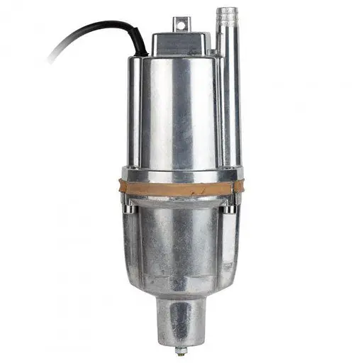 Насос вібраційний Wetron 0,25кВт H75м Q18л/хв Ø100мм 10м кабелю нижній забір 30412 - фото 2