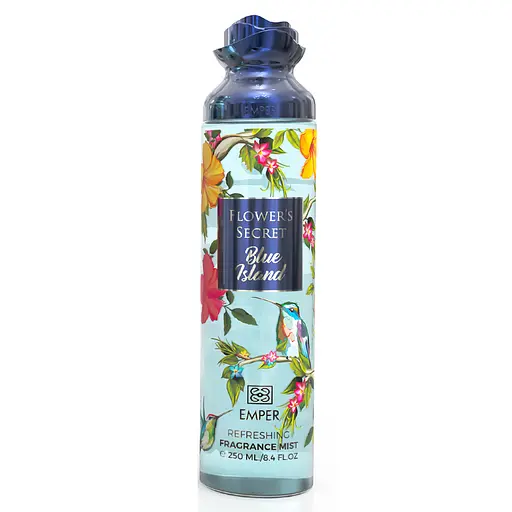 Парфумований спрей для тіла жіночий Emper Flower`s Secret Blue Island body mist 250 мл (MM36072)