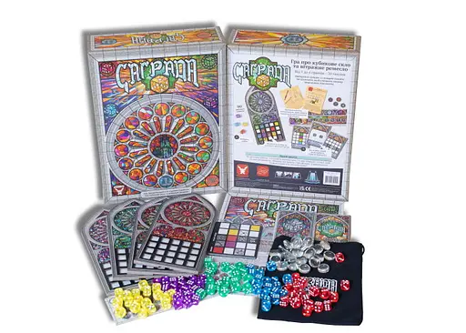Настольная игра Планета Ігор Саграда (Sagrada) (укр.) + уникальное промо! (GKCH027S) - фото 11