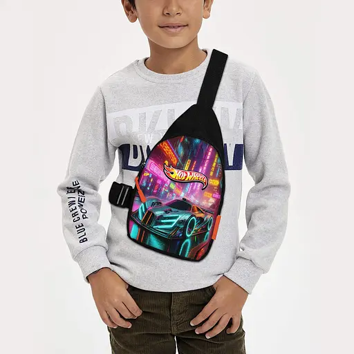 Сумка через плече дитяча Hot Wheels 29х17 см сумка слінг для хлопчика (02255)