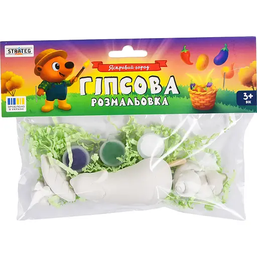 Гіпсова розмальовка Strateg Яскравий город (31060) - фото 1