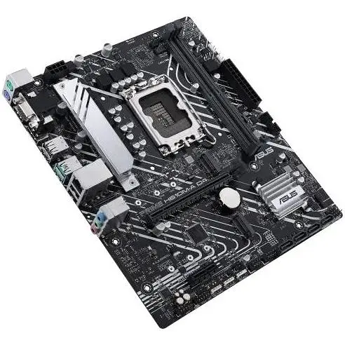 Материнская плата Asus Prime LGA1700, H610M-A D4-CSM, H610, 2xDDR4, Int.Video (CPU), 4xSATA3, 2xM.2, 1xPCI-E 16x 4.0, 1xPCI-E 1x 3.0, 1xM.2 (Key E), ALC997, I225V, 3xUSB3.2/6xUSB2.0, VGA/HDMI/DP, MicroATX - фото 4
