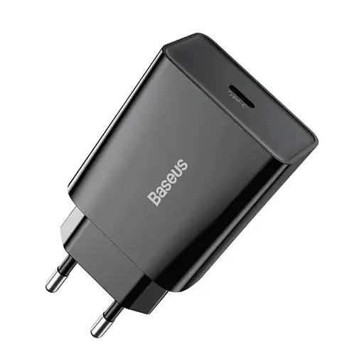 Адаптер питания Baseus Speed ​​Mini 20W с разъемом Type-C и быстрой зарядкой