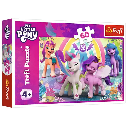 Пазл Trefl Пазли У світі дружби Мій маленький поні 60 ел. (17390) - фото 1