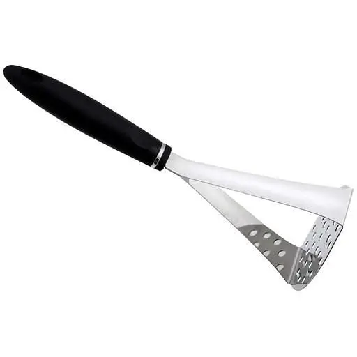 Картофельмялка нержавеющая с пластиковой ручкой Empire Блэк L 24 cм 3414