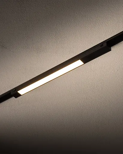 Магнитный трековый светильник Nowodvorski 11307 UT-LVM Line LED 1x12W 3000K 1000Lm IP20 черный - фото 2