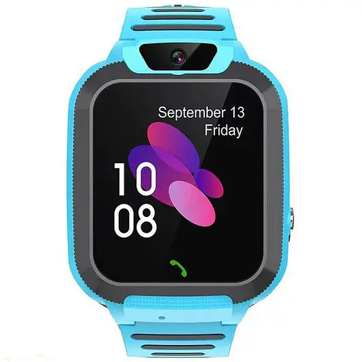 Смарт-годинник телефон дитячі Smart Watch Q20 з відеодзвінком GPS SIM-карта Blue (18578) - фото 2
