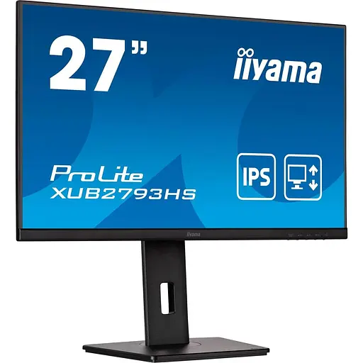 Монитор 27" Iiyama XUB2793HS-B7 FHD IPS 100Hz (XUB2793HS-B7) - фото 3