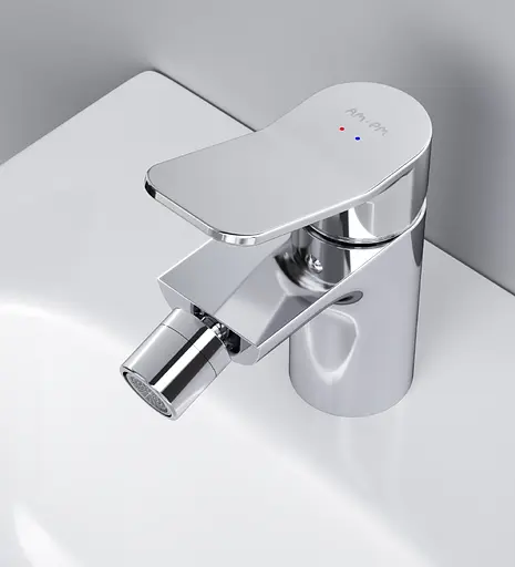 Смеситель для биде Am.Pm X-Joy с донным клапаном F85A83100 Хром - фото 4