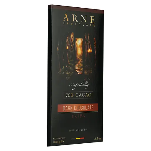 Шоколад черный Arne Extra 70% 100 г - фото 2