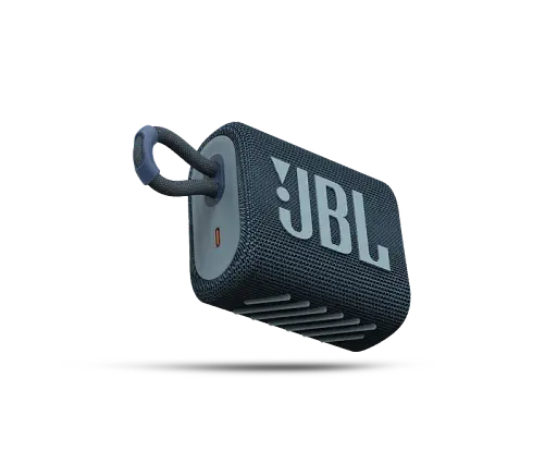 Портативна колонка JBL Go 3 Blue (JBLGO3BLU) - фото 3