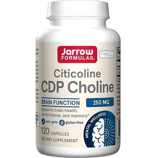 Натуральная добавка Jarrow Formulas Citicoline CDP Choline, 120 капсул - фото 1