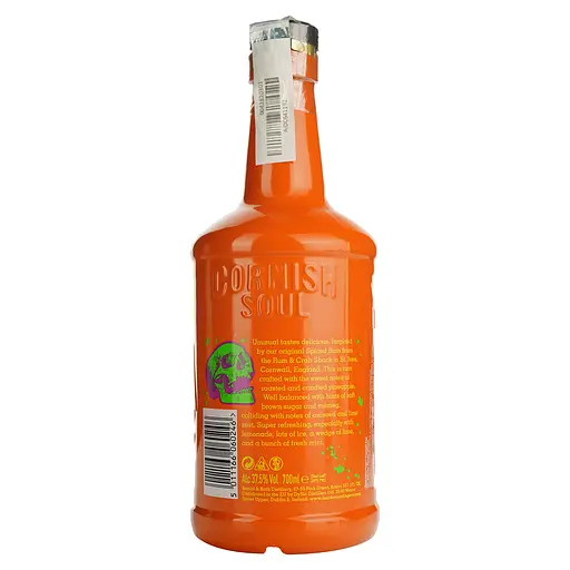 Ром Dead Man’s Fingers Pineapple, 37,5%, 0,7 л - фото 4