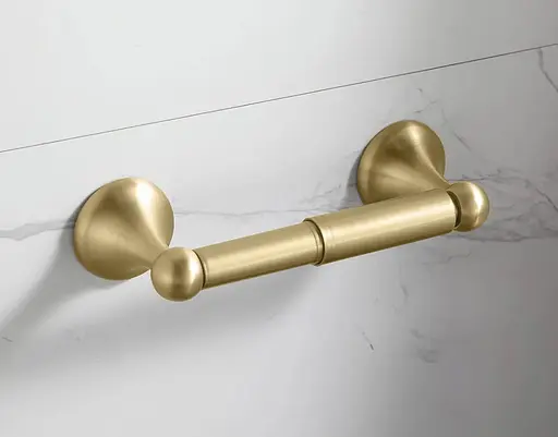 Тримач для туалетного паперу Rea 332869 brushed gold REA-06920 Золотий - фото 4