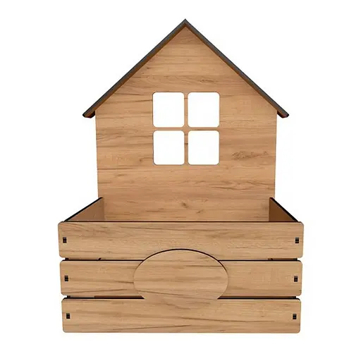 Заготовка для декорування "Будиночок з віконцем" FDPO-406 - фото 3