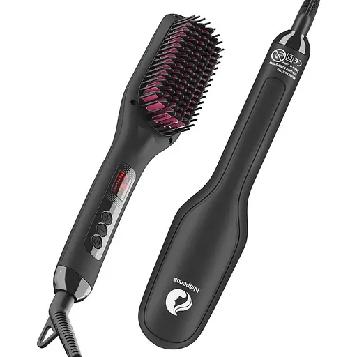 Щетка-выпрямитель для волос Nisperos с быстрым нагревом - фото 2