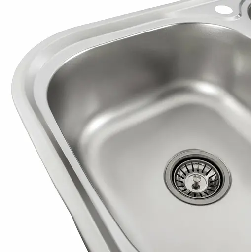 Кухонна мийка Platinum 7848 сатин (SP000000523) - фото 3