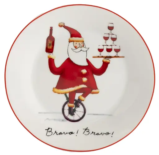 Набір тарілок Limited Edition Ny Party 4 шт 19 см (TRSC-HD5025-4P06) - фото 6