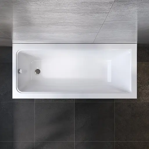 Ванна акриловая AM.PM Gem 170x75 см белый W90A-170-075W-A Белый - фото 3