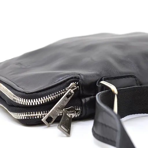 Чоловіча шкіряна сумка через плече TARWA 27х28х6 см sum0025368 - фото 10