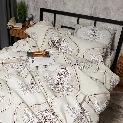 Пододеяльник Moon&Star Микросатин Premium Royal Elegance Двуспальный 175x210 см - фото 3