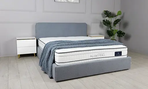 Ліжко Катрін 1,8 сіре з підйомним механізмом - фото 9