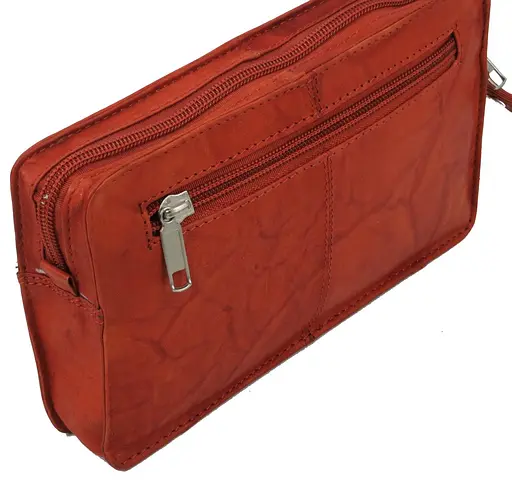 Чоловіча шкіряна барсетка Always Wild 3х12х20 см acs0018071 - фото 5