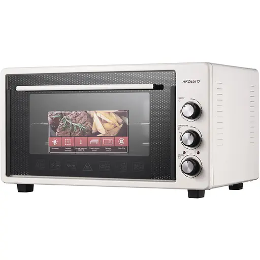 ARDESTO Електрична міні-піч MEO-S45GBG - 1600Вт/45 л./таймер/бежева