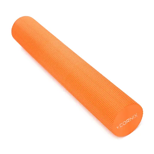 Масажний ролик Cornix EVA+ 90 x 15 см (валик, ролер) XR-0312 Orange - фото 3