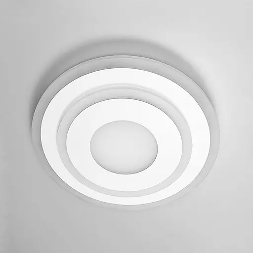 Світлодіодний світильник з матовим розсіювачем Ø 25 см | Line F | Арт. 2245-250 WT - фото 7