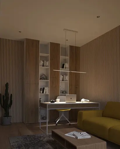 Підвісний світильник MJ-Light KONO HANG 3200K WH 15019 - фото 3